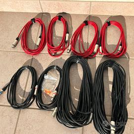 Cavi XLR audio vari