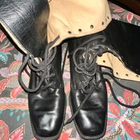 Stivali donna nero pelle