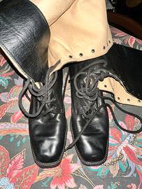 Stivali donna nero pelle