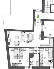 Posto letto in stanza singola in zona centralissim