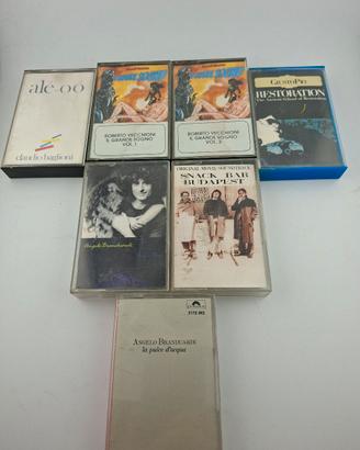 lotto 6 cassette