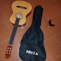 CHITARRA CLASSICA IBIZA 4/4  completa di kit