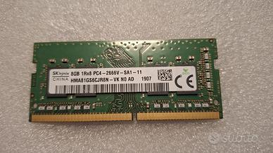SODIMM Hynix - 8GB PC4 2666Mhz