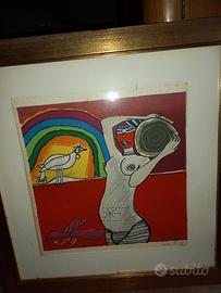 Litografia  Corneille firmat