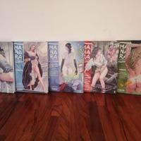 MiloManara ed.Panini vol.1,2,4,5,7, in blocco rari