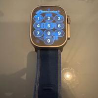 Apple watch Ultra 3 trail loop blu M/L