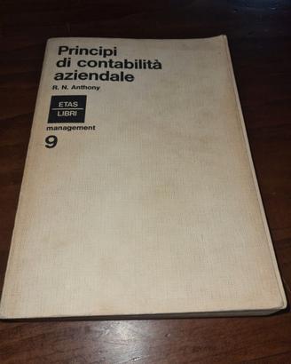 Principi di contabilità aziendale - R.N. Anthony -