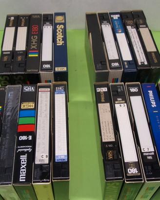 Kit 20 Videocassette VHS usate, per la maggior par