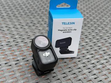 Telesin Supporto Clip Magnetico Dji Osmo Nano