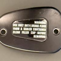 Triumph Bonneville coperchio vaschetta freno ant.