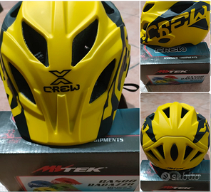 Casco MVtek serie XCrew omologato bambini