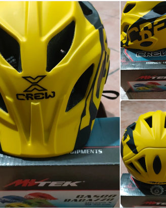 Casco MVtek serie XCrew omologato bambini