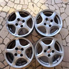 4 - CERCHI IN LEGA OZ 6X14 4X100 ET36