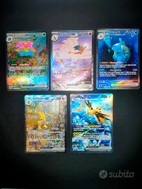 Venusaur Charizard Blastoise Alakazam Zapdos 151