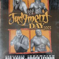 WWE - Judgment Day 2003 - Dvd
