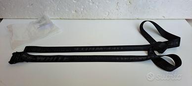 Off-White Cintura in Tela XLInternational Nera Ori