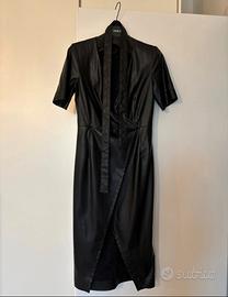 Vestito midi in similpelle Pinko