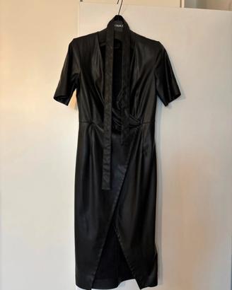Vestito midi in similpelle Pinko