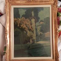 Scorcio veneziano con maschere di Rodolfo Paoletti