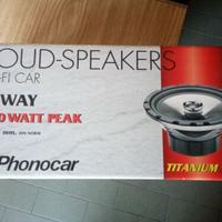 Phonocar Altoparlanti Loud Speakers 2way 120watt