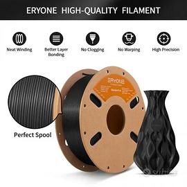 Filamento Eryone PLA Carbon Black 1kg