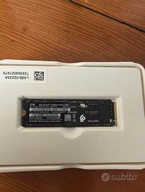 SSD western digital sn850x  da 2tb ultra veloce