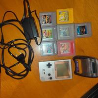 Game Boy Poket + 7 giochi + Nintendo Transfer Pak