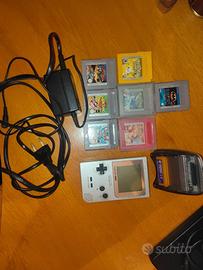 Game Boy Poket + 7 giochi + Nintendo Transfer Pak