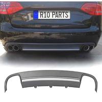 DIFFUSORE AUDI A4 B8 08-11 LOOK S4