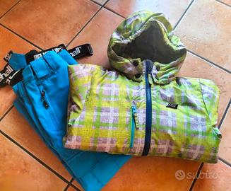 completo sci unisex 9/10 anni