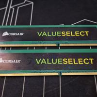 2x RAM Corsair 4GB DDR3 1600MHz (8GB totali)