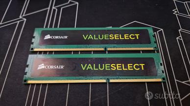 2x RAM Corsair 4GB DDR3 1600MHz (8GB totali)