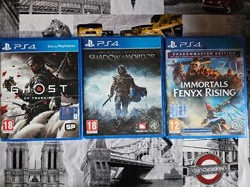 Set 3 Giochi PS4 - 30 giochi