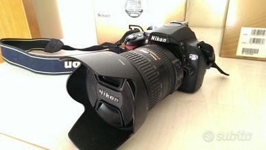 Nikon D60 con obiettivo Nikon 18-200 .LEGGI BENE