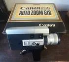 CINEPRESA CAMERA CANON SUPER 8 - AUTO ZOOM 518