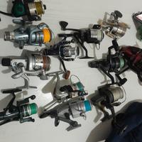 stock canne da pesca 