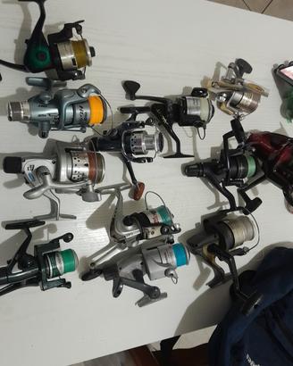 stock canne da pesca 