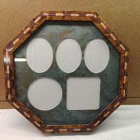 CORNICE OTTAGONALE IN RADICA