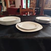 Servizio piatti Ikea da 12 esagonali nuovi