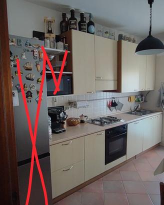 cucina lineare completa