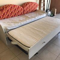Letto divano letto a scomparsa
