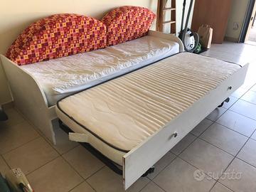 Letto divano letto a scomparsa