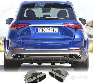TERMINALI SCARICO MERCEDES GLE W167 19- LOOK GLE63