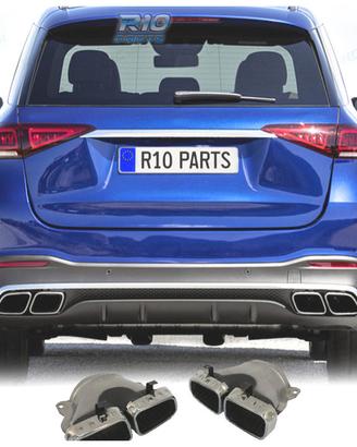 TERMINALI SCARICO MERCEDES GLE W167 19- LOOK GLE63