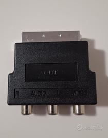 Adattatore presa Scart a Rca