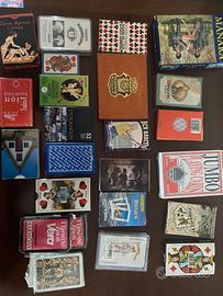 Carte Milo Manara +22 mazzi di carte miste