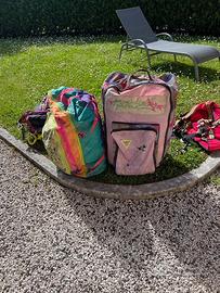 parapendio monoposto e biposto con imbracature