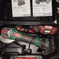 smerigliatrice angolare parkside con batteria