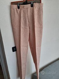Pantalone Uomo Cento Più Collection Lino 50