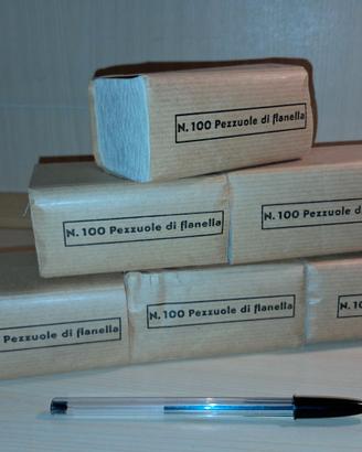 600 pezzuole per pulizia armi.